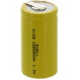 thumbnail image 1 of Exell C Size 1.2V 3000mAh NiCD Rechargeable Battery with Tabs, 1 of 7