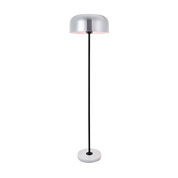 Exemplar 1 light brushed nickel Floor lamp