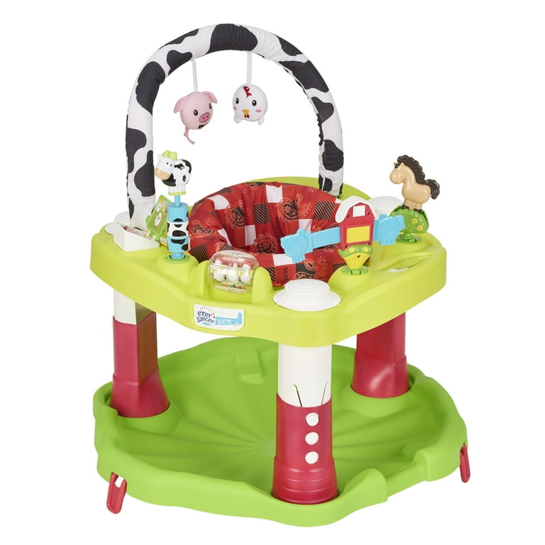 ExerSaucer Toddler Baby Jump Spin Play Activity Center Jumper Toy