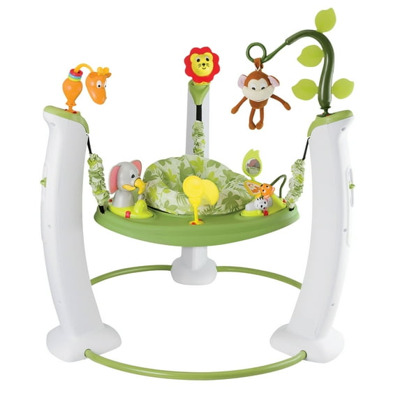 ExerSaucer Safari Friends Jumping Activity Center