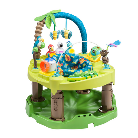 ExerSaucer Triple Fun Life In The Amazon Bouncing Activity Saucer