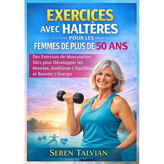 Exercices Avec Haltres Pour Les Femmes de Plus de 50 ANS: Des Exercices de Musculation Srs pour Dvelopper les Muscles, (Paperback)