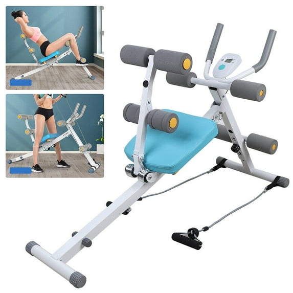Exercise Ab Abdominal Cruncher Trainer Machine Body Shaper Gym Fitness Equipment