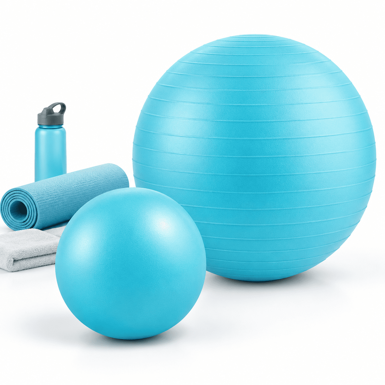 Exercise Ball Extra Thick Yoga For Home Workout & Stability - Walmart.com