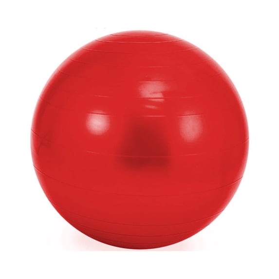Exercise Ball, Stability Ball, Fitness Ball for Posture, Balance, Yoga, Pilates, Core, & Rehab-red-55cm