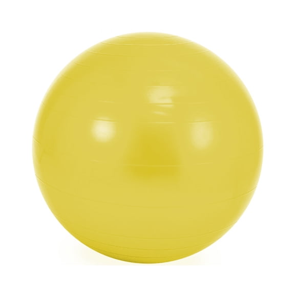 Exercise Ball, Stability Ball, Fitness Ball for Posture, Balance, Yoga, Pilates, Core, & Rehab-yellow-55cm