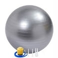 thumbnail image 1 of Exercise Ball for Balance Stability Fitness Workout Yoga Pilates at Home Office-silver&39.3inch/334cm, 1 of 5