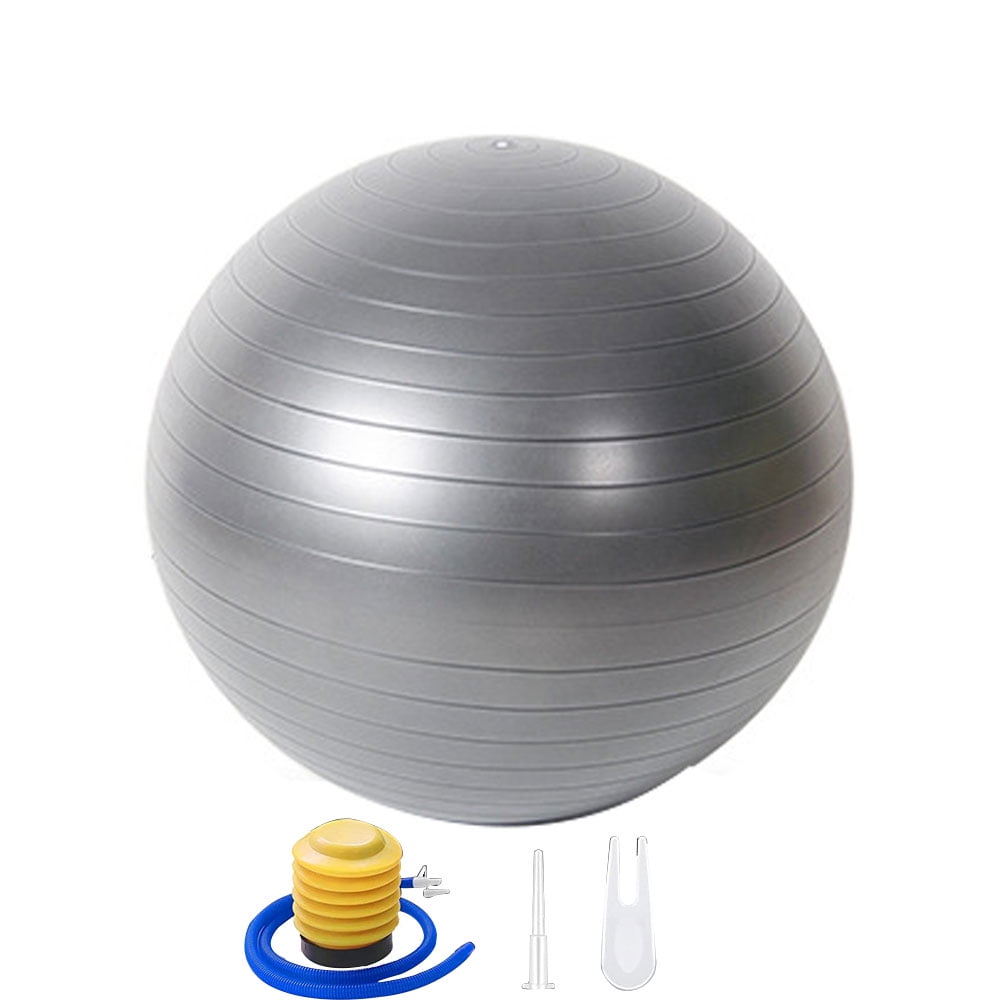 Exercise Ball for Yoga, Balance, Stability - Fitness, Pilates, Birthing, Flexible Seating