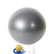 Exercise Ball for Yoga, Balance, Stability - Fitness, Pilates, Birthing, Flexible Seating