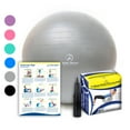 thumbnail image 1 of Exercise Ball with Pump - Professional Grade Anti-Burst Fitness and Balance Ball, 1 of 4