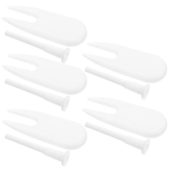 Exercise Balls Plug Replacement Yoga Balls Supply Fitness Balls Round Multipurpose Design 5 Sets