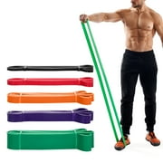 Exercise Band,Loop Band Natural Band Natural Resistance Loop Band Fitness Workout Band Band Fitness Leeofty Rookin Band Rusuo Resistance