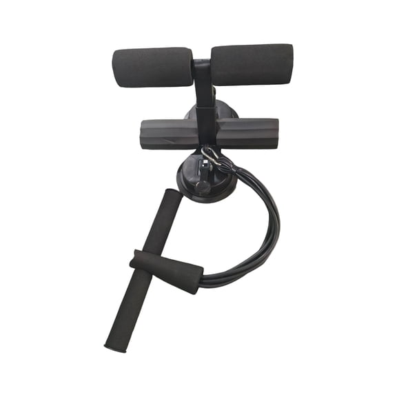 Exercise Band Perfect for Sit Up Stretching Muscle Toning Nonslip Foot Pedals Soft Foam Handle Home and Office Fitness