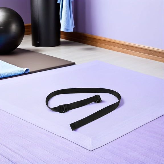 Exercise Bands Door Anchor Black with Soft Handles for Comfortable Muscle Training