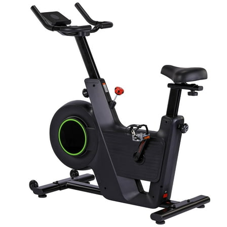 Exercise Bike,Indoor Cycling Bike for Home Cardio, Plus Magnetic Resistance/Brake Pad Indoor Cycling Bike Stationary, Low Noise Fitness Stationary Bike with App, Upgraded Version Seat