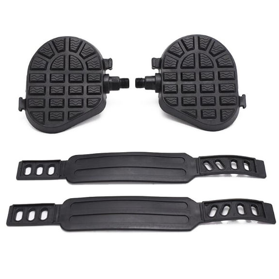 Exercise Bike Pedals With Straps Indoor Magnetic Control Fitness Bike Pedal Competition Dynamic Bike Mountain Bike Pedal