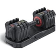 thumbnail image 1 of Exercise Equipment Adjustable Dumbbell Set, 22.5lb 5-in-1 Quick Adjust Dumbbell, Free Weights with Storage Tray for Home Gym, Full Body Workout Equipment for Men & Women,Workout Equipment, 1 of 7