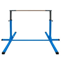 Exercise Equipment Gymnastics Bar for Kids, Adjustable Height Gym Bar, Junior Training Kip Bar for Home, Built for kids 3 Years Blue,Workout Equipment