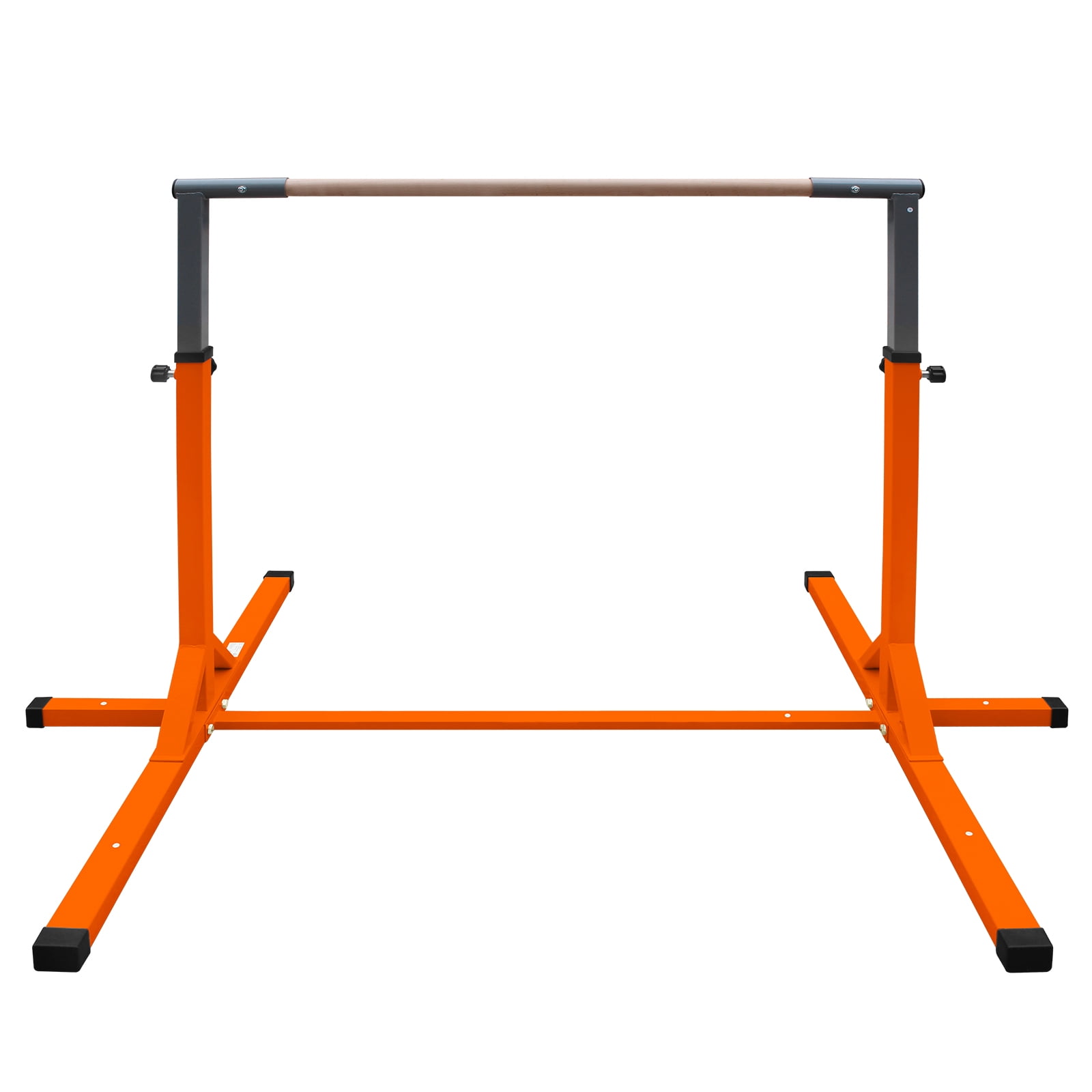 Exercise Equipment Gymnastics Bar for Kids, Adjustable Height Gym Bar, Junior Training Kip Bar for Home, Built for kids 3+ Years Orange,Workout Equipment