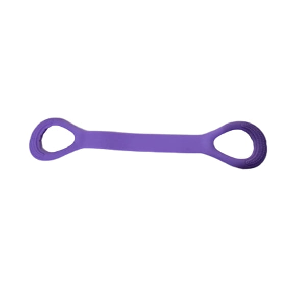 Exercise Equipment for Home Workouts, Full Body Resistance Bands, 1X Pull Force, 28 In, Textured Grips, Arm Toning, Back Stretching, Purple Workout Equipment, 1 Pc