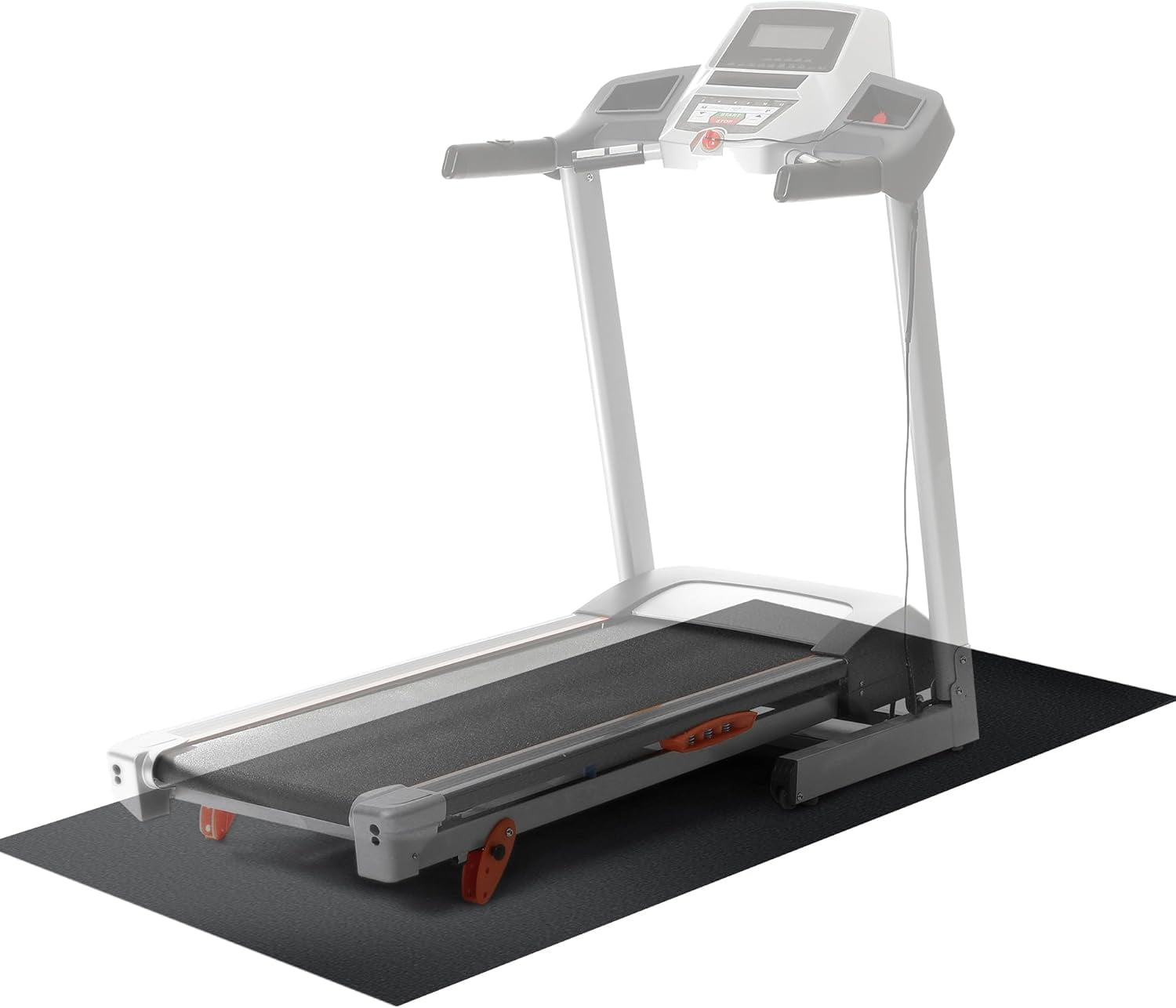 Elliptical mat for hardwood best sale