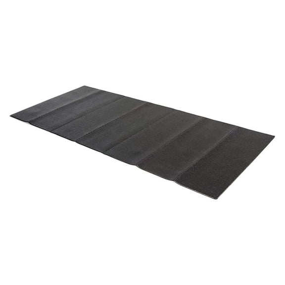 Exercise Equipment Mat - Fold-to-Fit 84x36 Inch Floor Protector