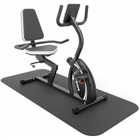 Exercise Equipment Mat and Floor Protector for Treadmills, Exercise Bikes Home Gym Equipment 72(L) 31.5(W) 6mm Thick$$Sport & Recreation Other