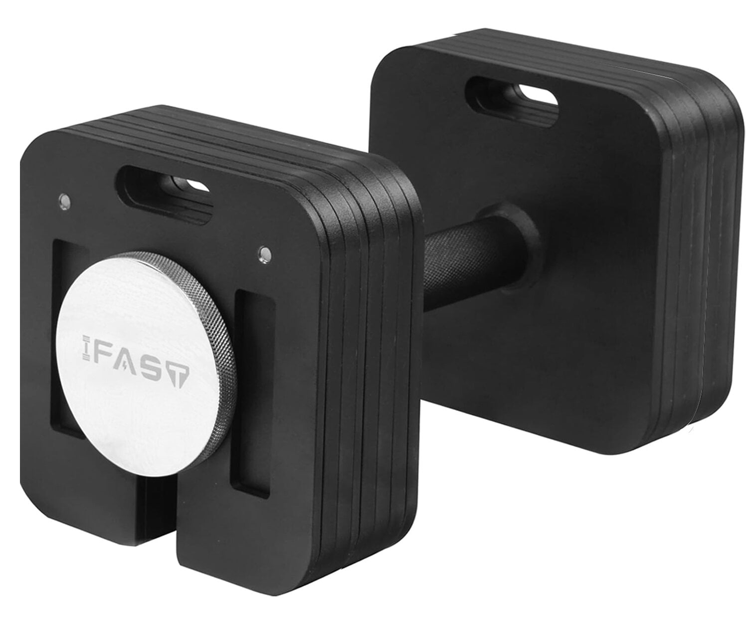 Exercise Equipment Square Dumbbell 9 in 1 Free Adjustable Dumbbell 80LBS square Dumbbell 9 in 1 Free Weights for Multi weight Options Quick-Lock Adjustable Dumbbell,Home Gym Equipment