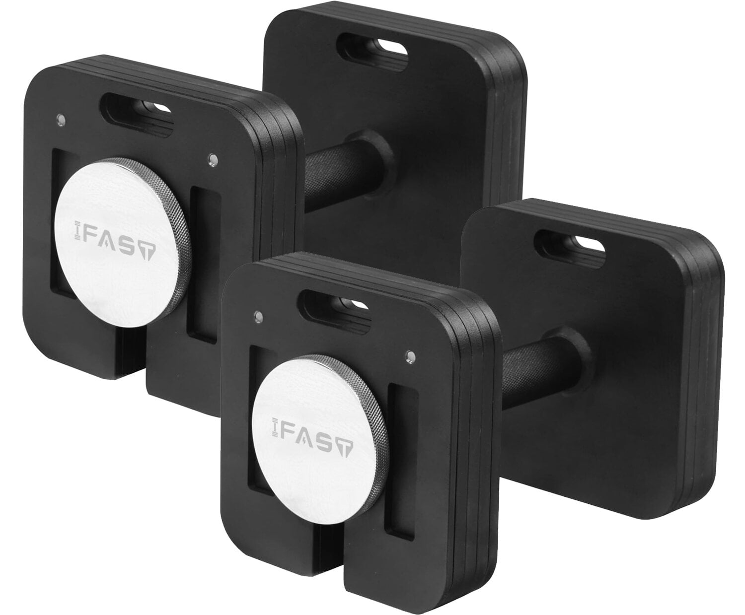 Exercise Equipment Square Dumbbell 9 in 1 Free Adjustable Dumbbells Set ...