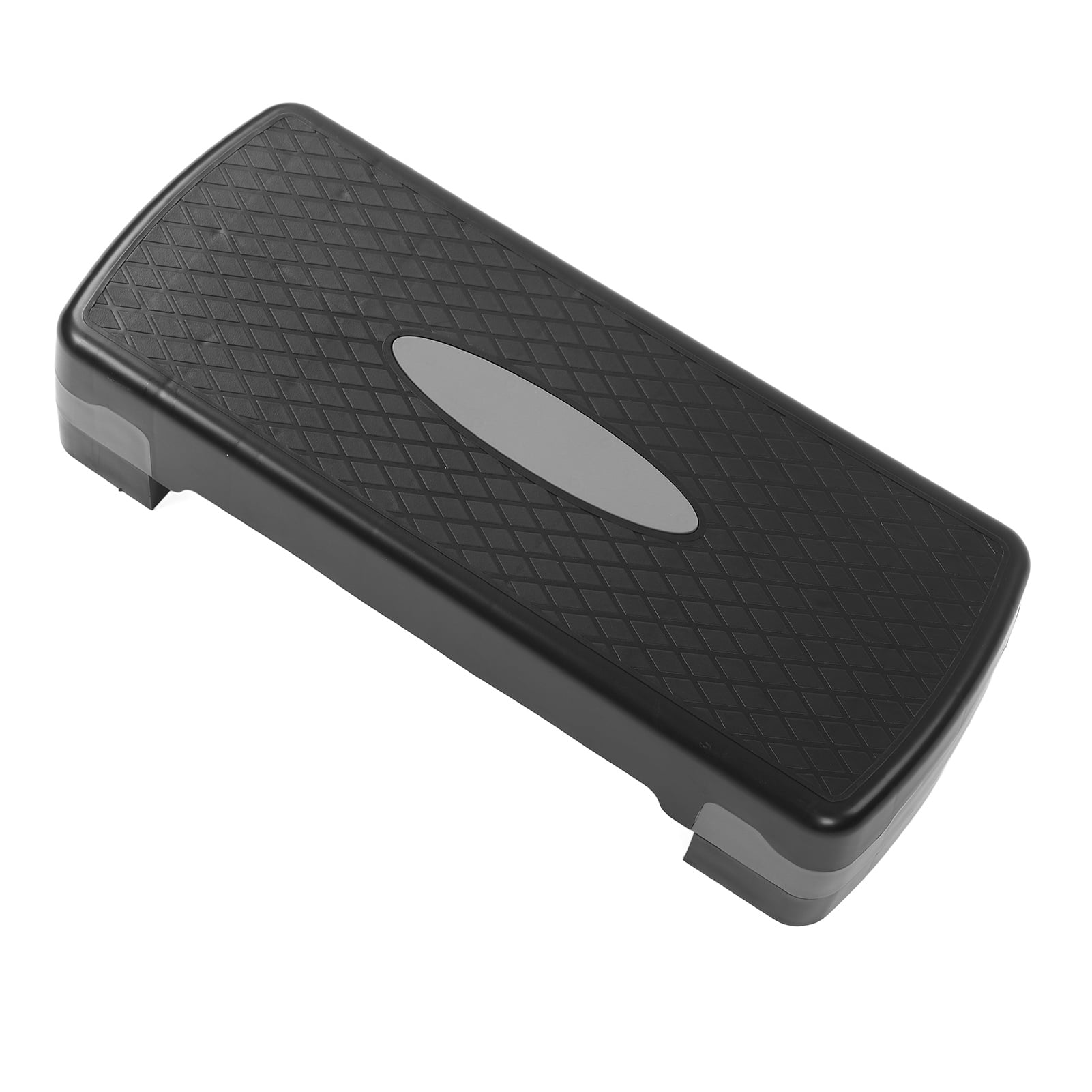 Exercise Equipment Step Platform, Black Grey Fitness Aerobic Step