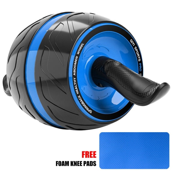 Exercise Fitness Abdominal Core Building Extra Wide Workout Ab Roller Wheel