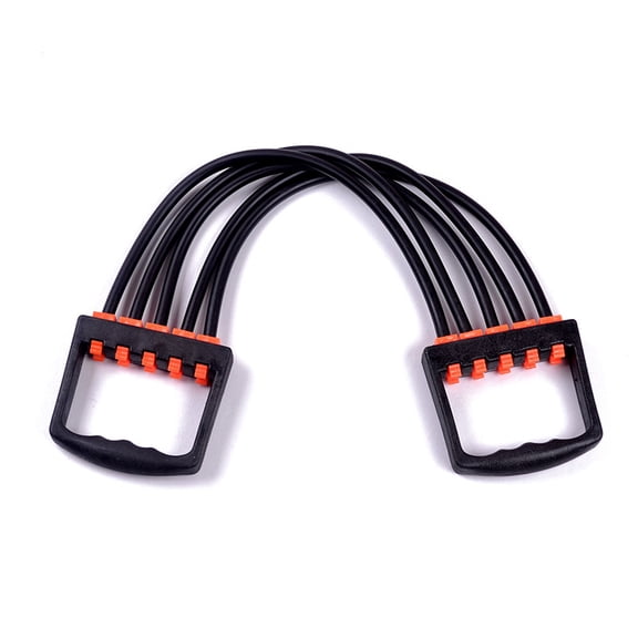 Exercise Fitness Training Resistance Cable Rope Tube Yoga 5 Resistance Bands Indoor Sport Chest Expander Puller Workout