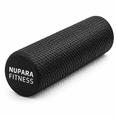 Exercise Foam Roller, Black, 18 Inch - Large, For Working Out, Physical ...