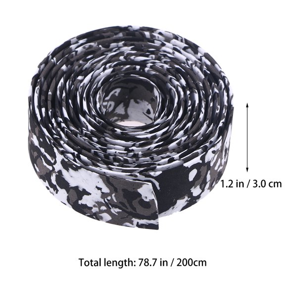 VORCOOL 1Pair Mountain Bike Handlebar Tape Black Eva Material for Comfort and Grip