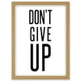 thumbnail image 1 of Exercise Inspiration Don't Give Up Exercise Work Out Motivation Gym Aesthetic Artwork Framed Wall Art Print A4, 1 of 4