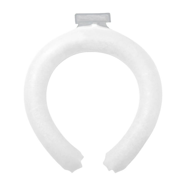 Exercise-Inspired Cold Neck Ring Sleeping Pad with Back Pain Relief - TPU+PCM Material for Comfortable Leisure and Support(White)