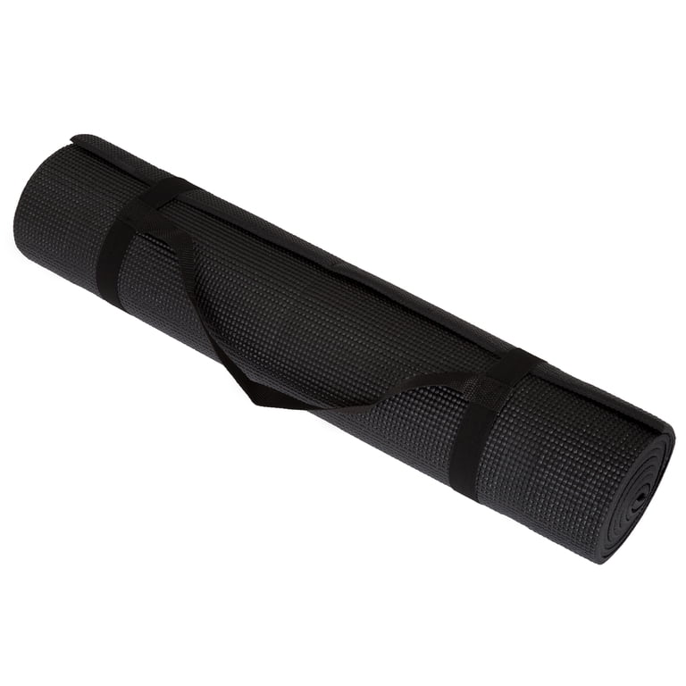 Wakeman Fitness Non-Slip Yoga Mat with Carrying Strap photo 1