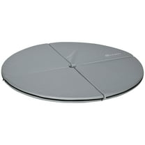 Exercise Mat Soozier Pole Dance Mat, 2"T x 5'W Folding Pole Dance Mat for Home, Lightweight and Foldable, Grey,Gym Floor Mats