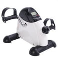 thumbnail image 1 of Exercise Pedal Bike, Under Desk Bike with LCD Screen Display, White Sitting Pedal Exerciser for Arm/Leg Exercise, Adjustable Resistance Pedal Bike Exercise Equipment for Home Gym, 1 of 9