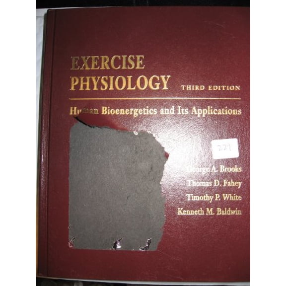 Pre-Owned Exercise Physiology: Human Bioenergetics and Its Applications, 3rd Edition (Hardcover) 0767410246 9780767410243