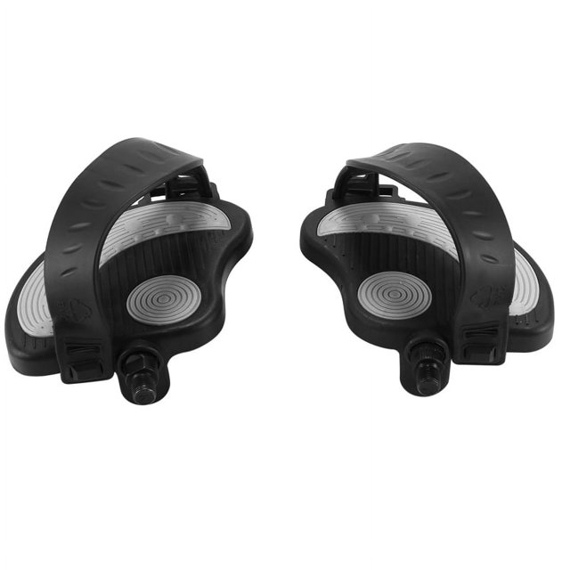 Exercise StationaryBikePedals with Straps 1 Pair Fitness Bike