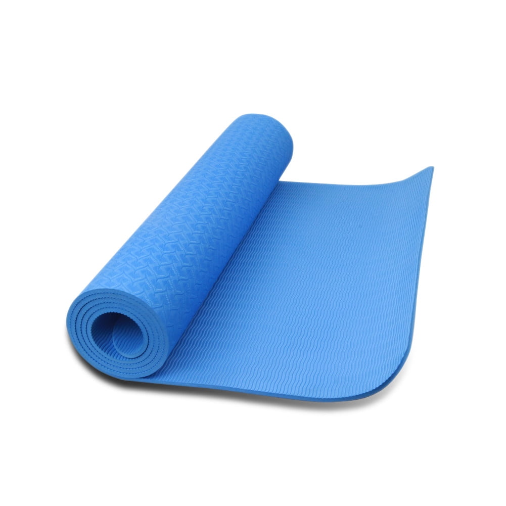 Oliver Lotau Yoga Mat - 173 X 61 X 0.6 Cm Non-Slip Fitness Mat With Textured Surface, Polyester Reinforced