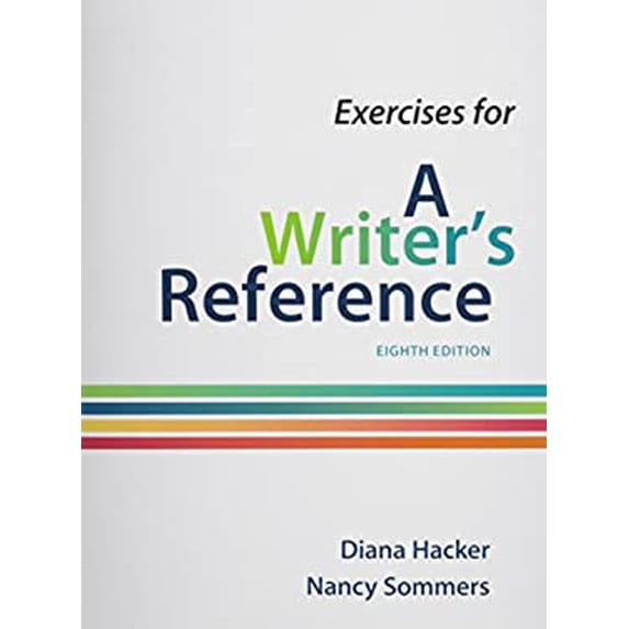 Pre-Owned Exercises for a Writer's Reference, Large Format Nancy ISBN 9781457686375