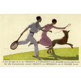 thumbnail image 1 of Exercising The Dog Poster Print By Mary Evans Picture Librarypeter & Dawn Cope Collection (24 X 18), 1 of 4