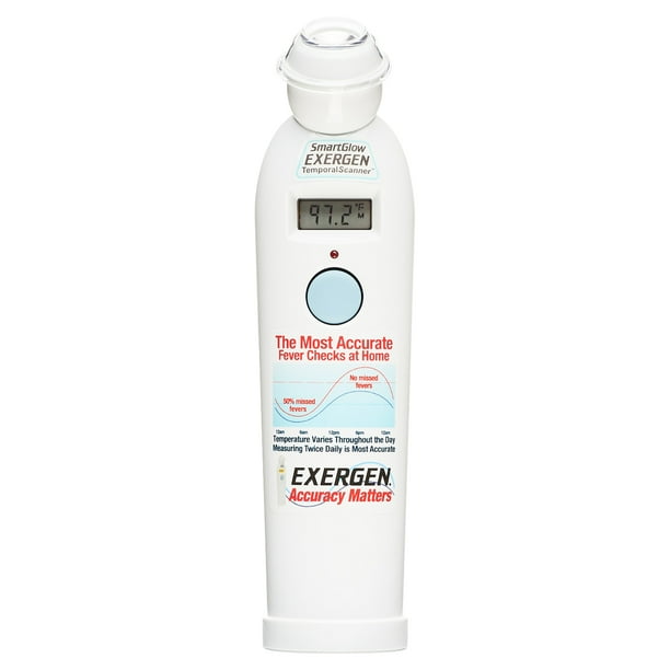 Exergen TemporalScanner Thermometer with SmartGlow Features