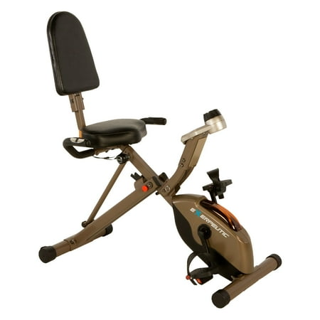 Exerpeutic 400 Lb. Maximum Capacity Folding Foldable Recumbent Exercise Bike