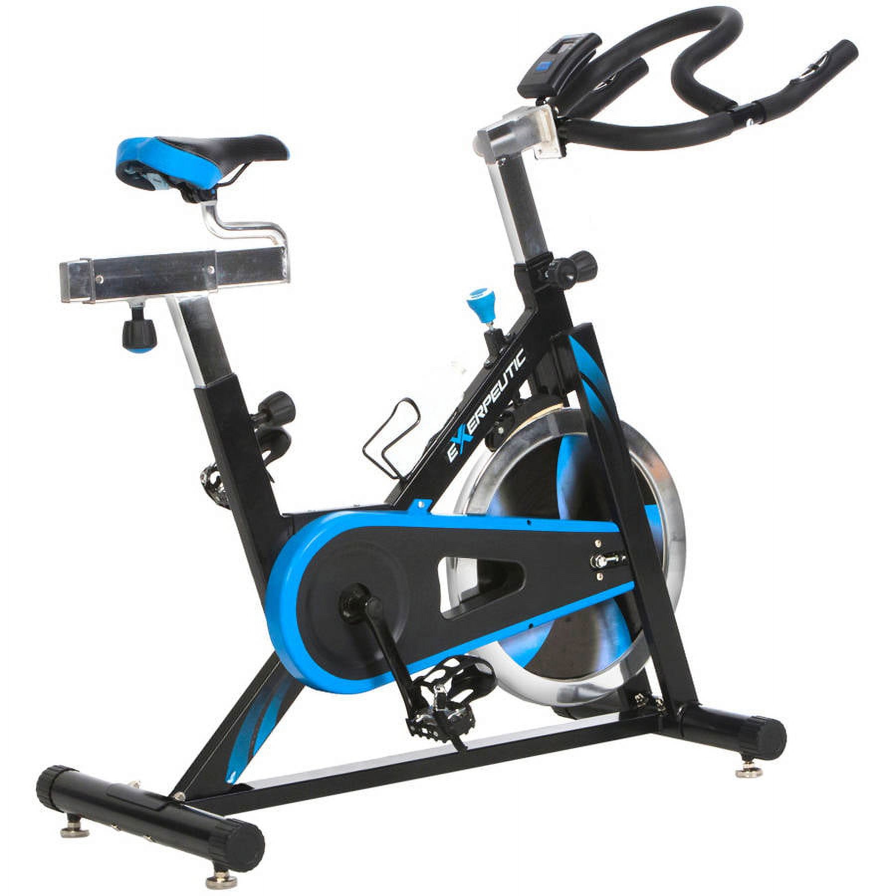 Exerpeutic LX7 Indoor Cycling Exercise Bike with Computer and Heart Pulse Sensors - image 1 of 16