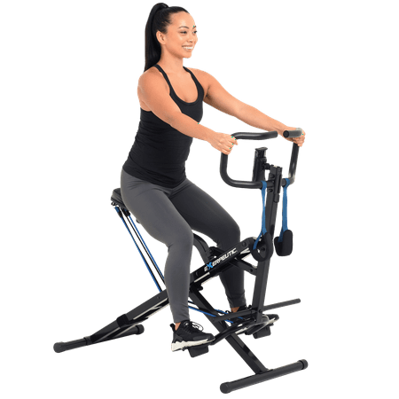 Exerpeutic Tug-N-Tight Rowing Machine Exercise Bike