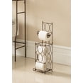 thumbnail image 1 of Exeter Freestanding Toilet Paper Holder with Storage, Copper Iron, 1 of 7