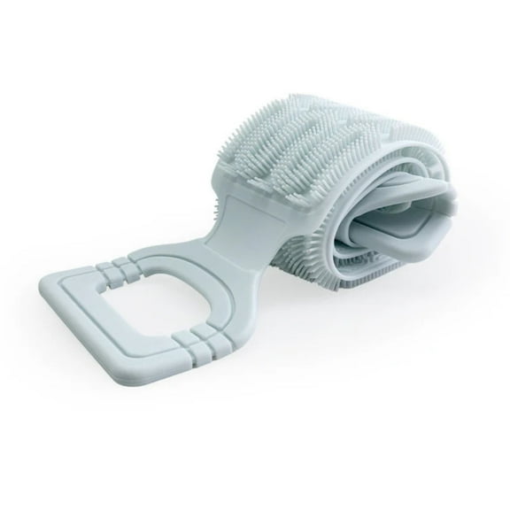 Exfoliating Back Scrubber for Shower with Handles, Double-Sided Back Exfoliator Body Scrub Towel, Exfoliating Washcloth Bath Tool for use in Shower, Clean Skin for Men & Women